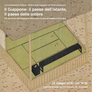 GIOVEDÌ 24 MAGGIO, ORE 19:00 Il GIAPPONE : PAESE DELL’ISTANTE, PAESE DELL’OMBRA