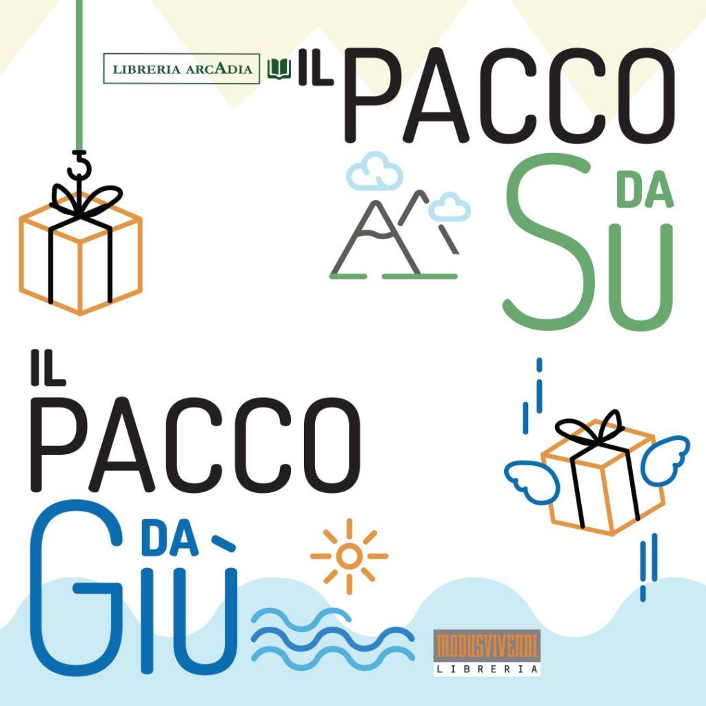 LUNEDÌ 1 NOVEMBRE, ORE 19:00 – IL PACCO DA SU E IL PACCO DA GIÙ: DUE LIBRERIE RACCONTANO LA LORO NUOVA INIZIATIVA – IN DIRETTA FACEBOOK