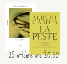 MARTEDÌ 25 OTTOBRE, ORE 20:30 – RASSEGNA ONLINE ‘RITRATTI DI SCRITTORI STRAORDINARI’ DEDICATA AD ALBERT CAMUS –