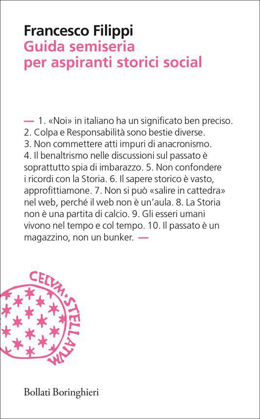 GIOVEDÌ 3 NOVEMBRE, ORE 19:00 – FRANCESCO FILIPPI: ESSERE STORICI SUI SOCIAL – IN LIBRERIA –