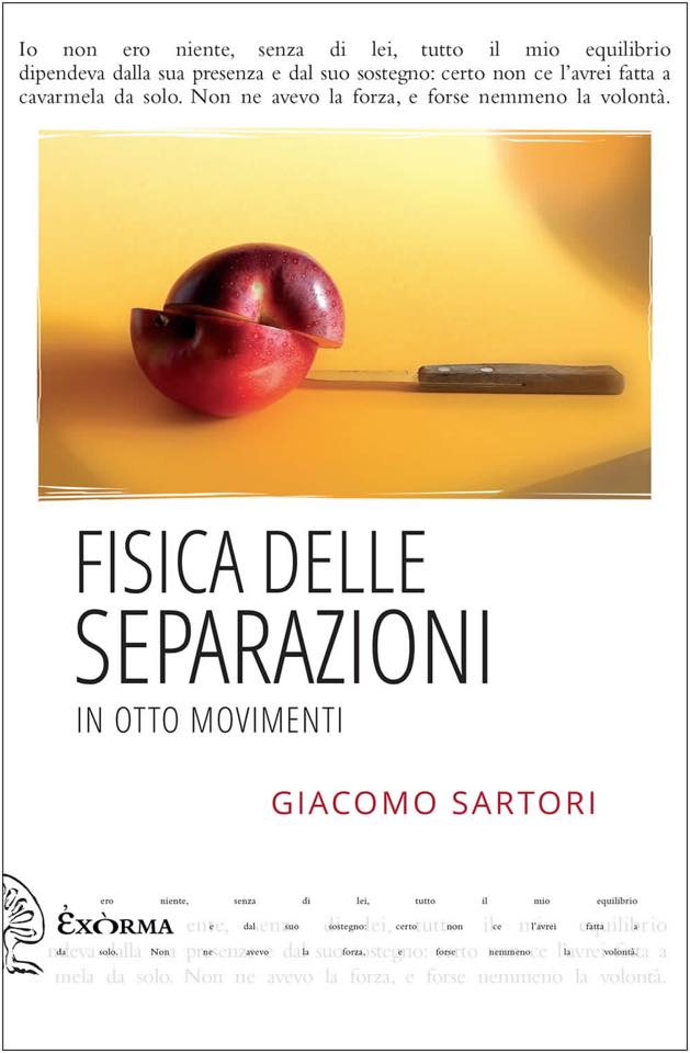 VENERDÌ 21 APRILE, ORE 19:00 – FISICA DELLE SEPARAZIONI. CON GIACOMO SARTORI –