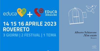 VENERDÌ 14 APRILE, ORE 19:00 PER IL FESTIVAL EDUCA ALBERTO SCHIAVONE PRESENTA ‘NON ESISTO’