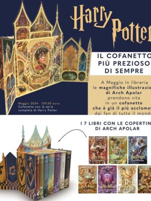 COFANETTO THAILANDESE DI HARRY POTTER - ILLUSTRATO DA ARCH APOLAR